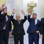 Ceremony to declare Russia’s annexation of four Ukrainian territories held