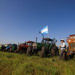 Argentine rural workers and farmers protest to demand better conditions
