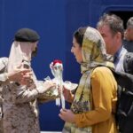 Iranian nationals and other nationalities arrive at Jeddah Sea Port