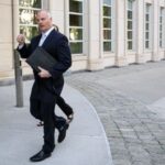 McMahon arrives for start of his trial in Brooklyn, New