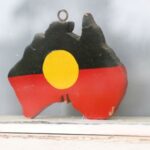 FILE PHOTO: A depiction of the Australian Aboriginal Flag is
