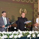 Pakistan’s caretaker PM Anwaar-ul-Haq Kakar takes oath from Pakistan’s President