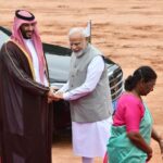 Saudi Arabia’s Crown Prince Mohammed bin Salman attends his ceremonial