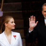 Spain’s Princess Leonor swears an oath to the constitution at