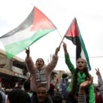Jordanians protest in support of Palestinians in Gaza, in Amman