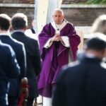Pope Francis celebrates Mass on the day Christians around the