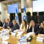 Israeli cabinet meeting in Tel Aviv