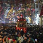 New Year’s eve in central Istanbul