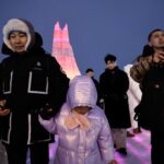 Harbin International Ice and Snow Festival, in Heilongjiang