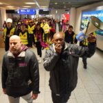 Aviation security workers go on strike at Frankfurt airport