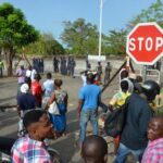 Beninese protest to demand better wages and working conditions in