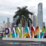 FILE PHOTO: Panama sign is seen at a photographic parador
