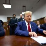 Former U.S. President Trump’s criminal trial on charges of falsifying