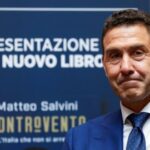 League party leader Matteo Salvini presents his latest book, in