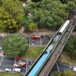 Two trains collide in Buenos Aires