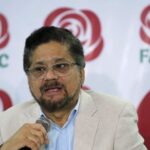 FILE PHOTO: Colombia’s Marxist FARC Ivan Marquez speaks during a