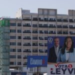 Billboard of the President of the Dominican Republic, Luis Abinader,