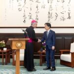 Taiwan’s new President Lai Ching-te meets Archbishop Charles John Brown,