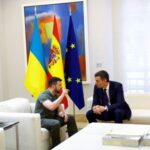 Ukraine’s President Volodymyr Zelenskiy visits Spain