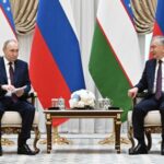 Russian President Vladimir Putin visits Uzbekistan