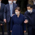 South Korea’s former President Park Geun-hye leaves the Samsung Medical
