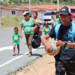 Panama indigenous families leave homes vanishing under rising seas