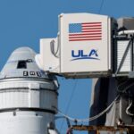 A United Launch Alliance Atlas V rocket is prepared for