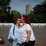 The Wider Image: In Albania, two women take on a