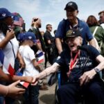 World War II Veterans arrive in Normandy, France to commemorate