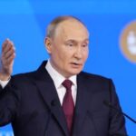 Russian President Putin attends St. Petersburg International Economic Forum