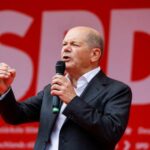 Germany’s SPD finish their European election campaign in Duisburg