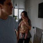 Family with 2-month-old baby dealing with blackout issues in Kyiv