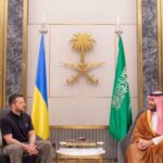 Saudi Crown Prince Mohammed Bin Salman meets with Ukrainian President