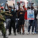Anti-finance bill protesters clash with police in Nairobi