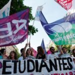 Feminist march to protest against the far-right ahead of early
