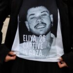 FILE PHOTO: Ziv Abud, the girlfriend of hostage Eliya Cohen,