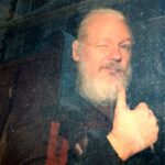 FILE PHOTO: WikiLeaks founder Julian Assange arrives at the Westminster