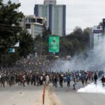 Demonstration against Kenya’s proposed finance bill 2024/2025 in Nairobi