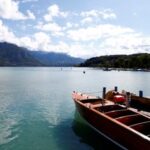 FILE PHOTO: A view shows Lake Annecy