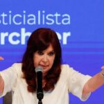 Argentina’s Vice President Cristina Fernandez holds a masterclass, in La