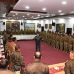 President Arce “denounced the irregular mobilization”, in La Paz
