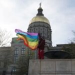 Rally after transgender kids banned from treatments in Georgia