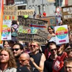 Protest as Germany’s far-right AfD holds party convention, in Essen