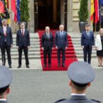 German Chancellor Olaf Scholz visits Poland