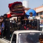 Palestinians flee eastern part of Khan Younis after they were