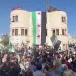 Protests break out in northwestern Syria