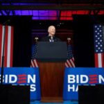 FILE PHOTO: U.S. President Joe Biden’s campaign event in Atlanta