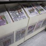 British newspapers with news of Britain’s Catherine, Princess of Wales’