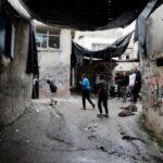 Aftermath of an Israeli raid in Jenin