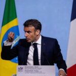 French President Macron visits Brazil